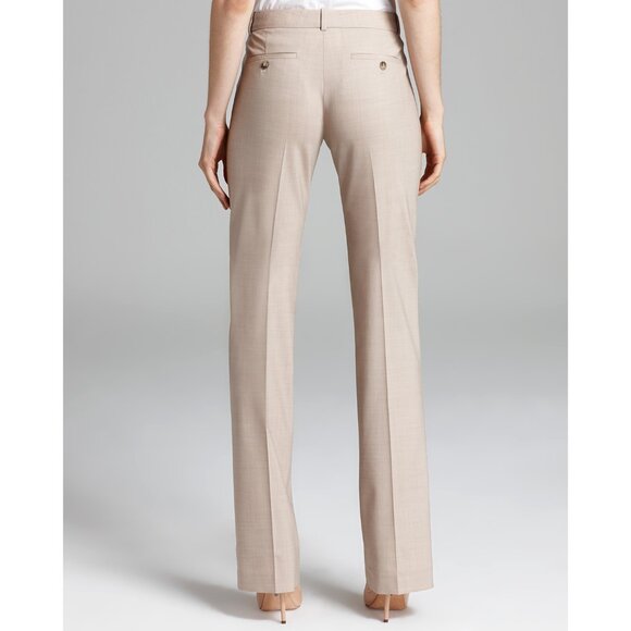 Womens Size 10 10x35 Theory Gray Max 2 Urban Stretch Wool Blend Trouser Pants - Picture 6 of 6